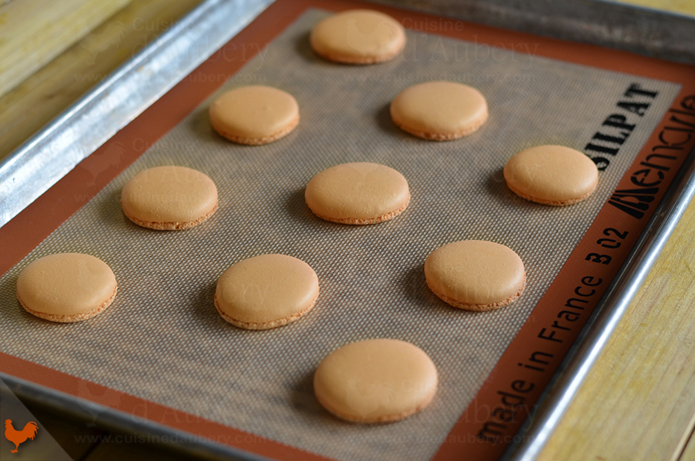 Macaron, version meringue Française