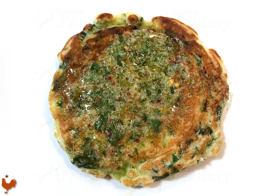 Yotam Ottolenghi's Green Pancakes