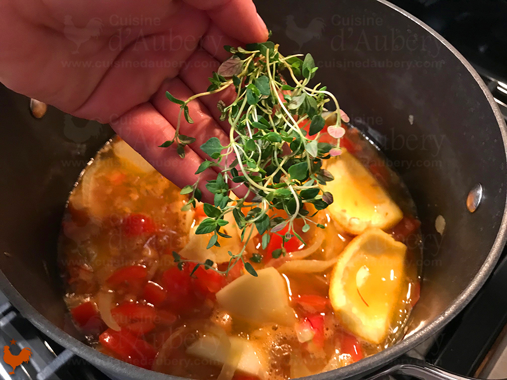 French Fish Bouillabaisse (Stew)