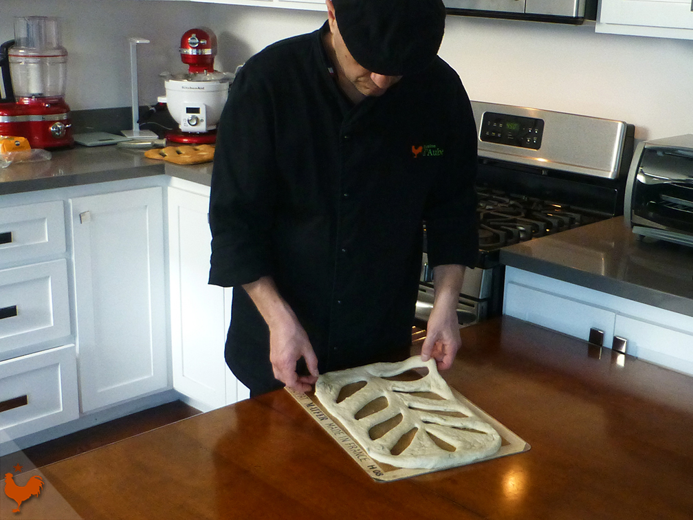 Cyril Hitz’s French Fougasse Bread