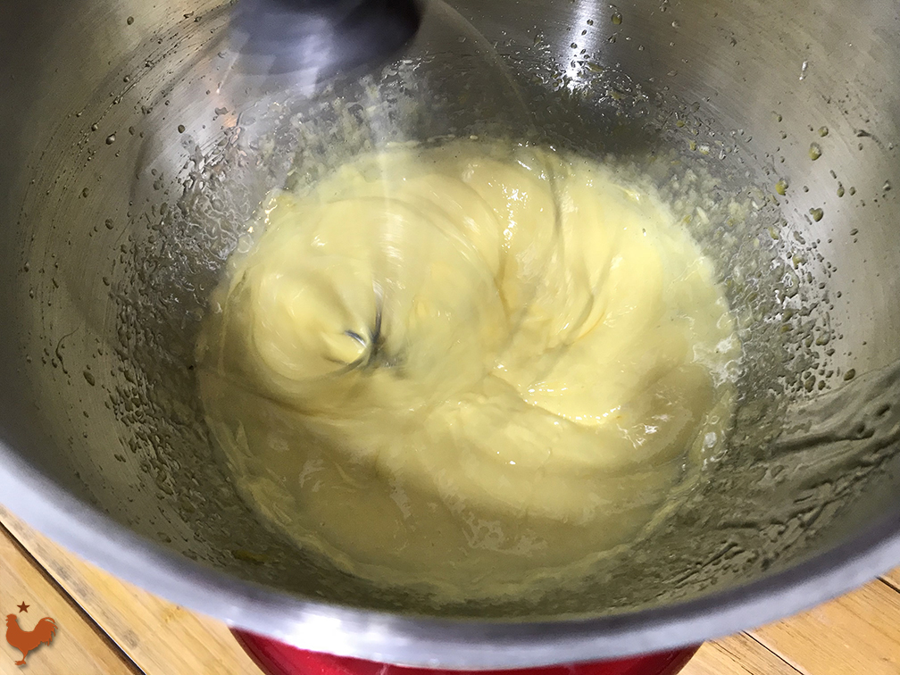 La Crème Mascarpone de Christophe Felder (méthode 2 : pâte à bombe)