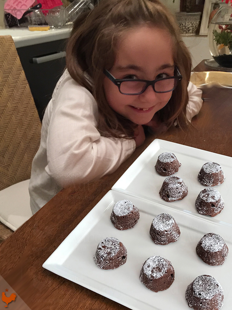 Thomas Keller’s Chocolate Bouchons (French brownie cakes)