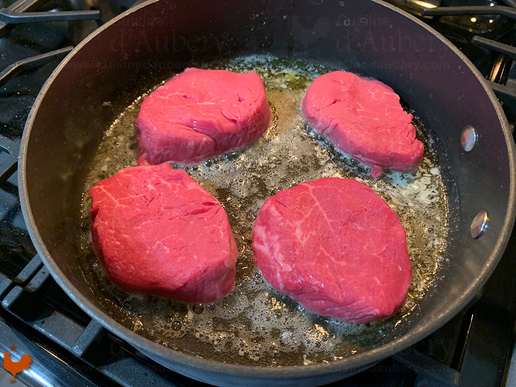 Le Steak au Poivre (tournedos) de Thomas Feller