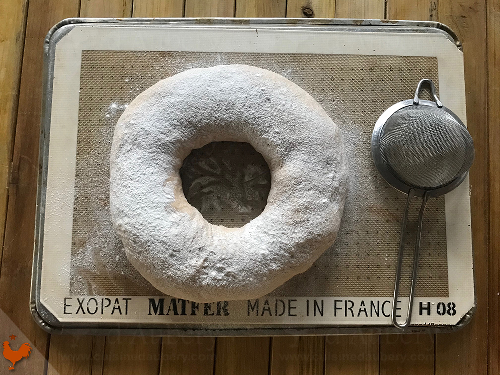 La Couronne en Épis (Méthode 4: machine à pain) de Cécile Decaux