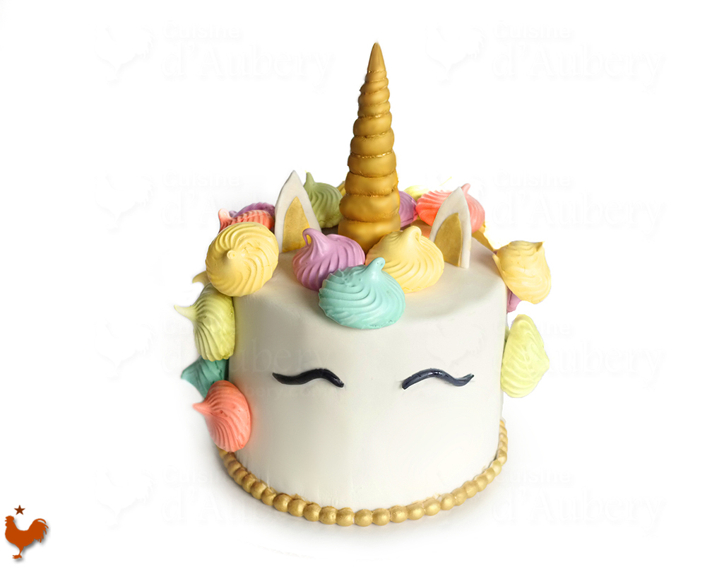 Le Gâteau Licorne (l’anniversaire de Keira)