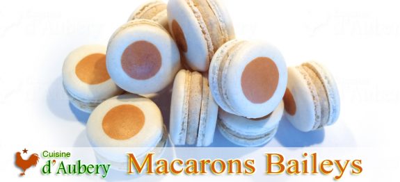 Les délicieux Macarons au Baileys (comme au jardin des tuileries)