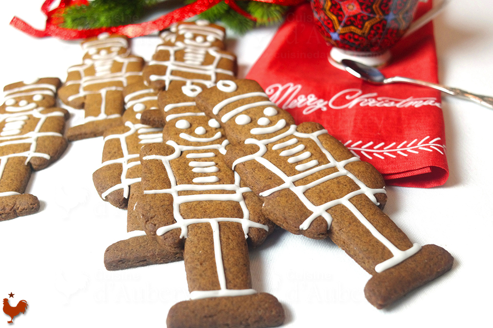 Les Biscuits aux épices de Noël (comme à Cheverny, chez Tintin)