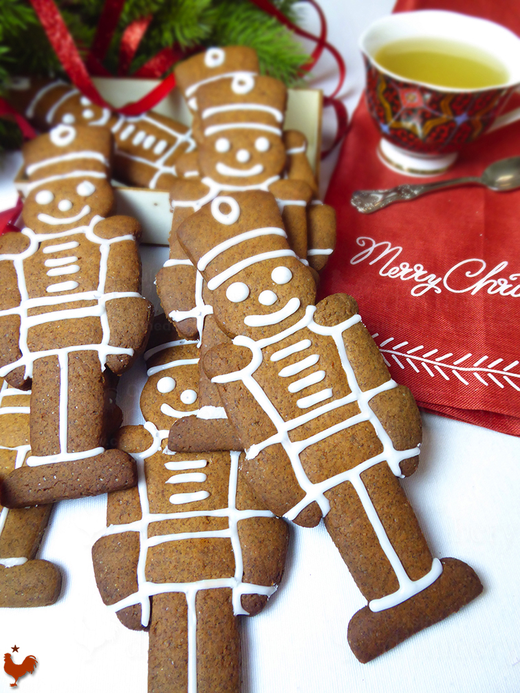 Les Biscuits aux épices de Noël (comme à Cheverny, chez Tintin)
