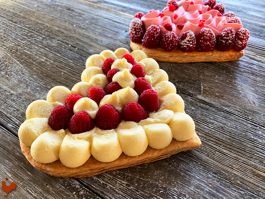 Coeur Millefeuille Framboise