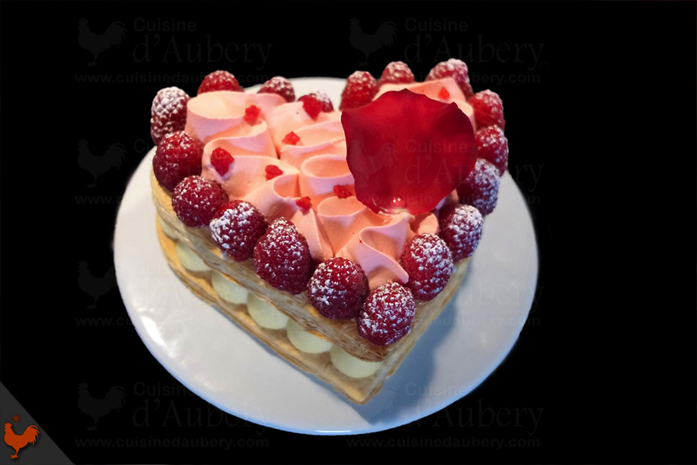 The Love Napoleon Cake (millefeuille)