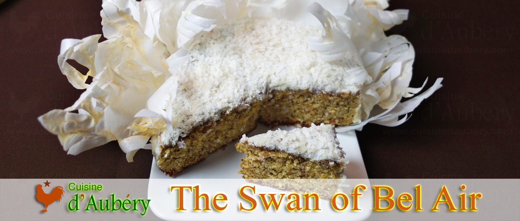 The Swan of Bel-Air (Mandarine Hazelnut for Cyril Lignac) (Le Meilleur Pâtissier)