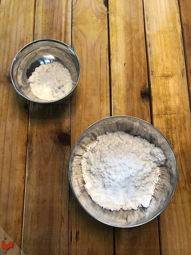 Le Sucre Neige Amylacé (‘amidonné’), sucre glace qui ne fond pas, de Christophe Michalak