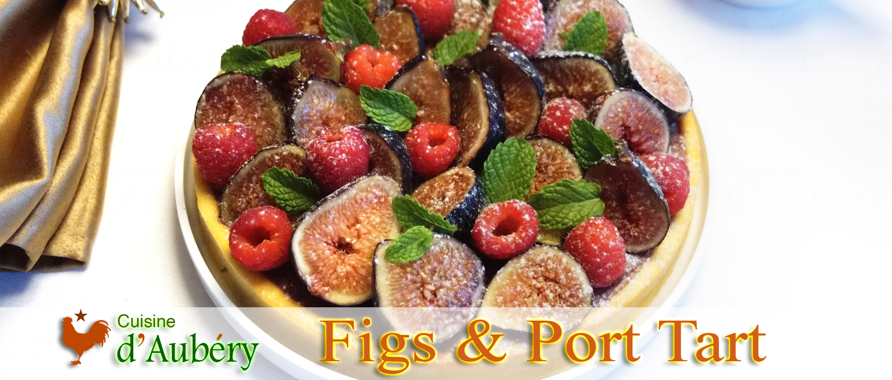 Pierre Hermé’s Fig, Raspberries and Port Tart Pierre Hermé’s Fig, Raspberries and Port Tart