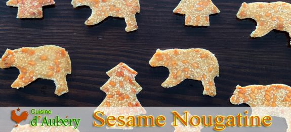 Sesame Nougatine (French Brittle)