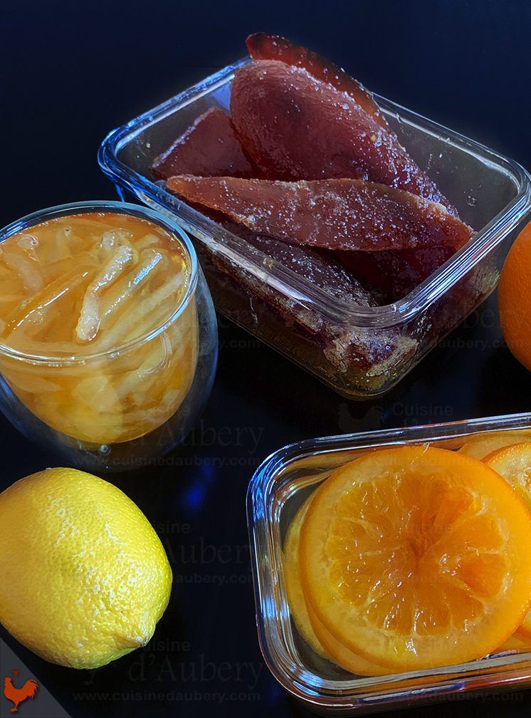 How to make Candied Fruits (Lemons, Oranges, Grapefruits, Cherries, Tomatoes, Ginger)
