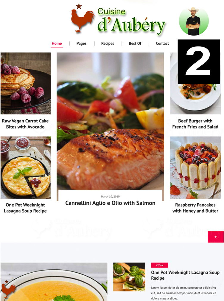 Le Nouveau Blog de Cuisine d’Aubéry est lancé !