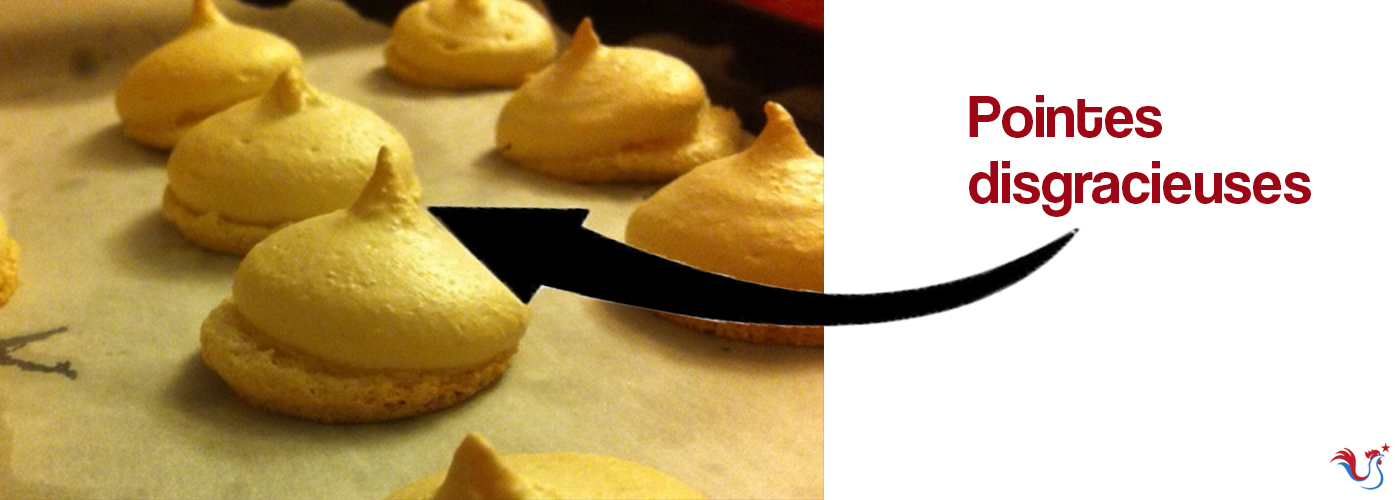 Macarons ratés: (secs, sans collerette, colerette trop fine, fissurés, plats, éclatés, tachés…) Pourquoi? Comment réussir les macarons…