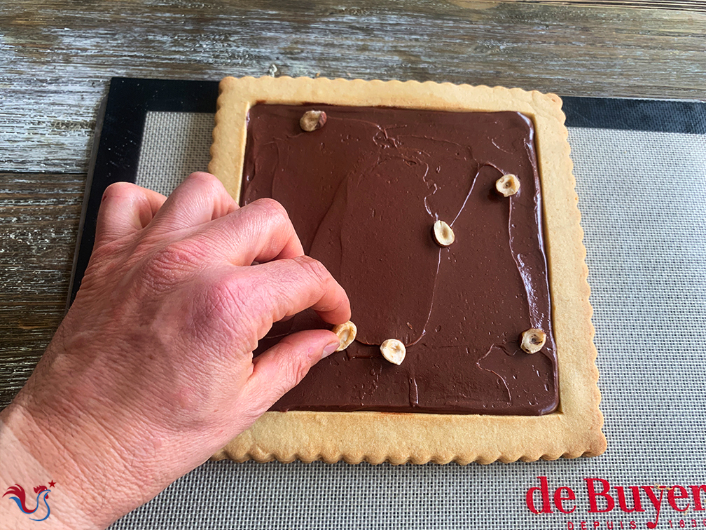 Benoit Castel’s French Mendiant Tart (chocolate and nuts)
