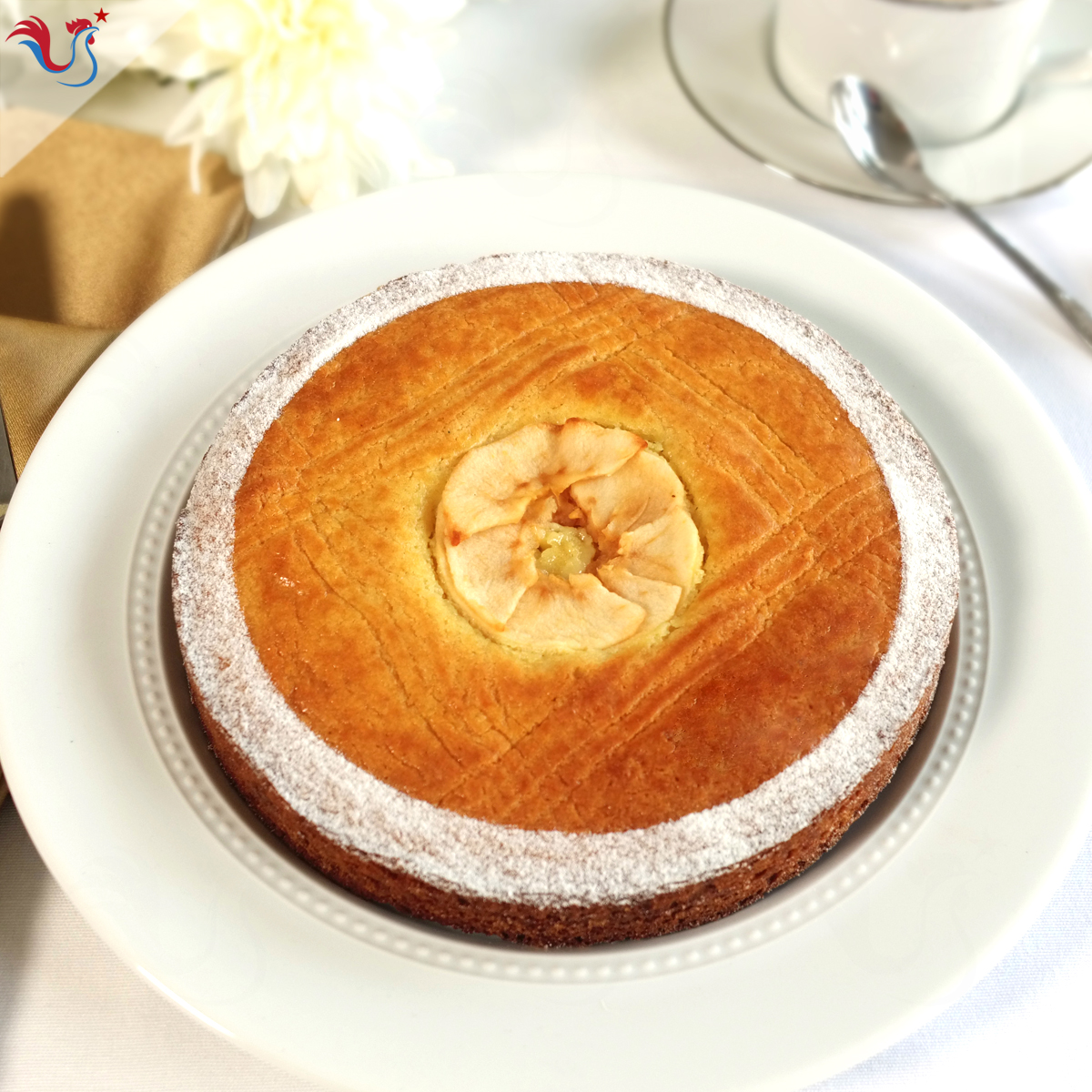 Le gâteau Breton aux Pommes de M.O.F Stéphane Glacier