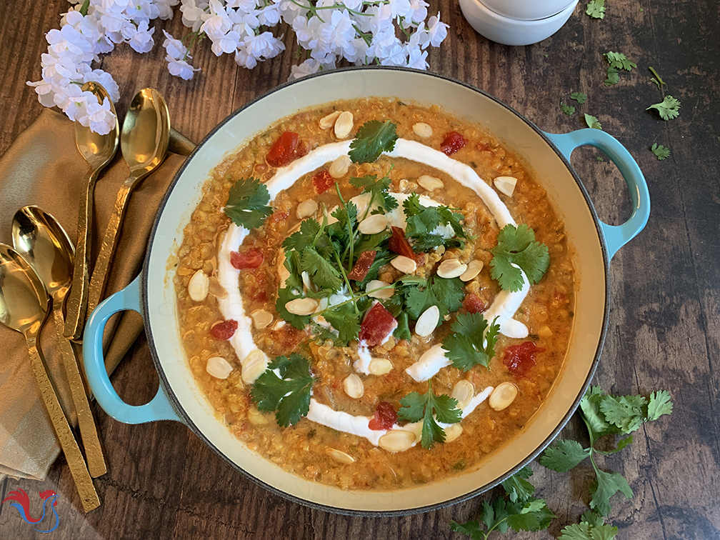Ottolenghi’s Vegetarian Curry (Lentils, Tomatoes, Coconut)