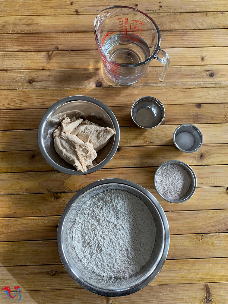 Le Pain de Campagne au Levain de M.O.F Frédéric Lalos (Méthode 2: Levain Pâteux)