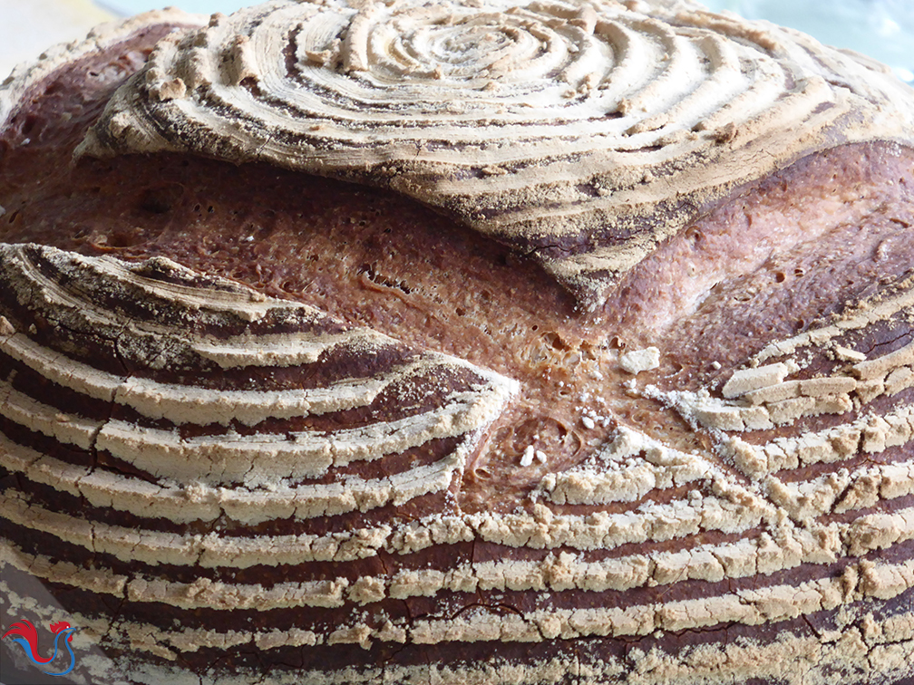 Le Pain de Campagne au Levain de M.O.F Frédéric Lalos (Méthode 2: Levain Pâteux)