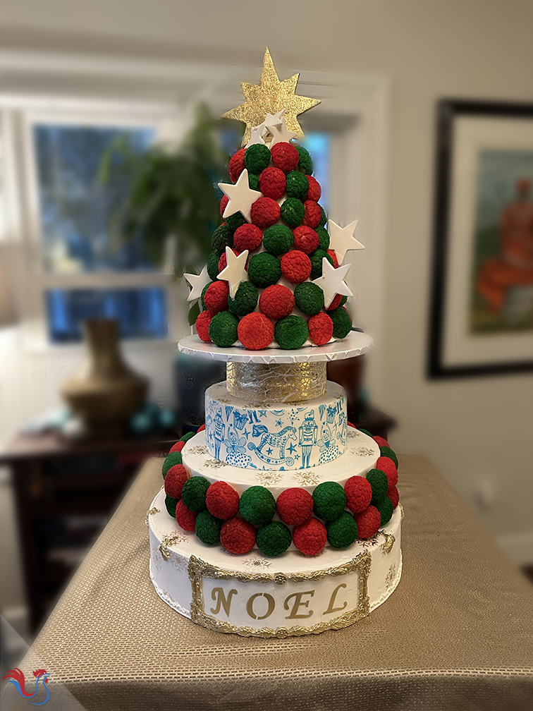 Le gâteau Sapin de Noël