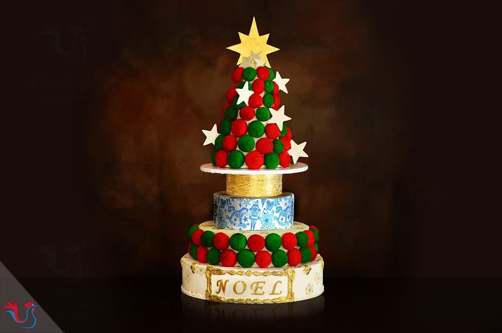 Le gâteau Sapin de Noël