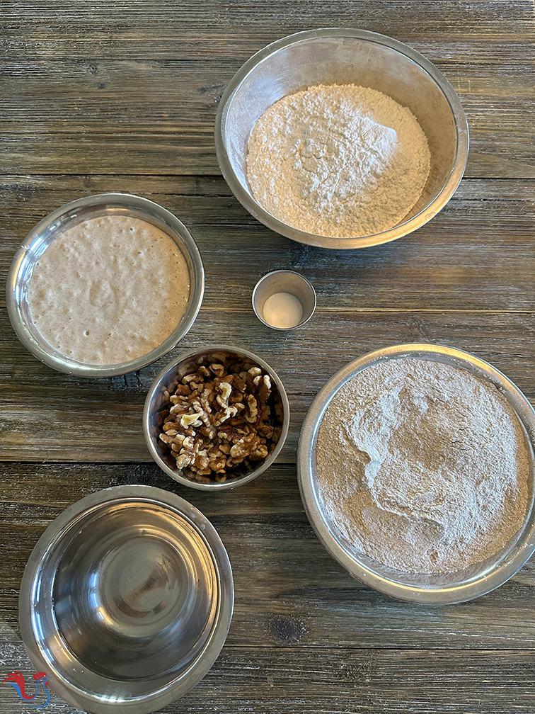 Le Pain de Méteil aux Noix (Méthode 5 : Levain Liquide)