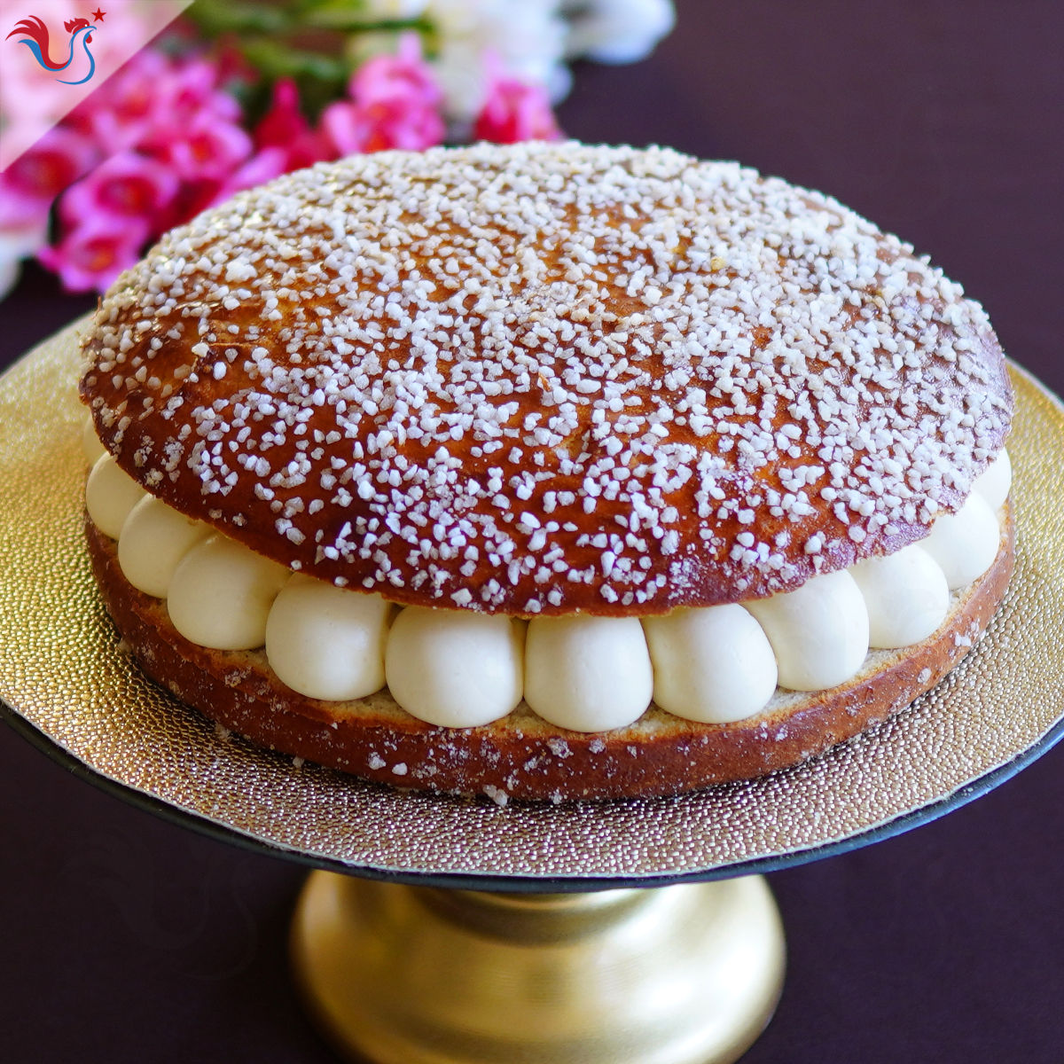 Gâteau Reine des Neiges - saveur chocolat framboise avec sucre coloré -  Elodie cuisine pour vous partager sa passion